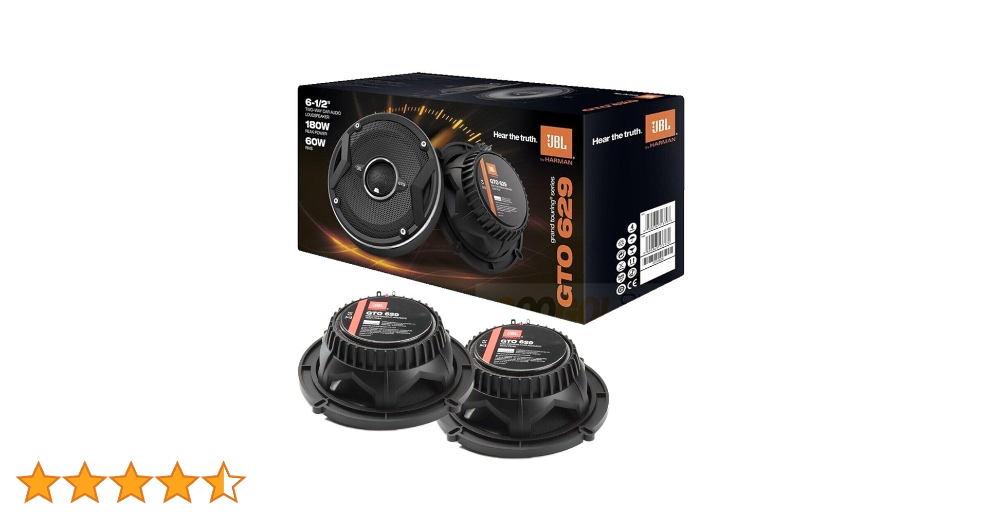 Amazon.co.jp: JBL GTO629 6.5インチグランドツーリングシリーズ